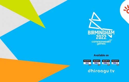 Dhiraagu tv aai Dhiraagu play in mihaaru Commonwealth games balaileveyne