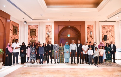 India ge New Delhi gai dhiriulhey dhivehinnaa Raees bahdhalu kuravvaifi
