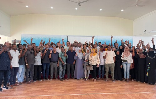 Fayyaz ge campaign team ah Hulhumeedhoo inves bodu tharuheebeh