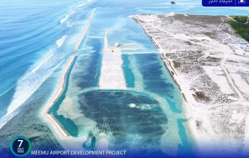 Jet thah jersey goiy hadhan Muli airport ge runway 1,500 meter ah bodu kuranee