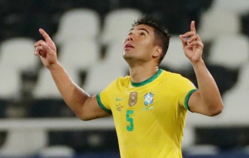 Fahu vaguthu Casemiro jehi goal aaeku Brazil record dhamahattaifi