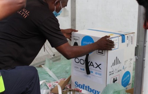 5,850 doeses of Pfizer vaccine arrive in Maldives
