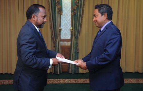 Kureege islamic minister Ziyad ah dhauvaa kuran ACC in PG ah fonuvaifi