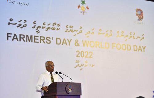 Dhanduverin organic farming ah iskan dhinumah Raees edhivadaigenfi