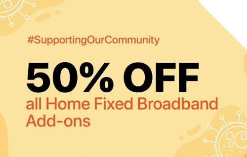 Covid-19: Dhiraagu offers 50 percent off all Fixed Home Broadband Add-ons