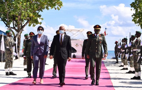 Bomuge hamalaa aa gulhigen SPG ah badhalu gehnan Minister Mariya ah Raees engevi: Tharujamaan