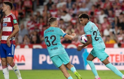 Barca in fahathun arai evvaru kuri iru, Yamal ah record eh