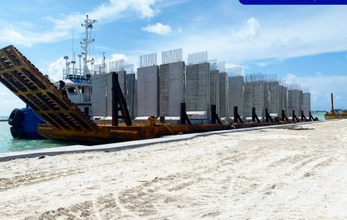 MTCC updates on Hulhudhoo Harbor Project