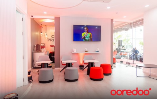 Ooredoo ge experience center eh Hulhumale phase dheygai hulhuvaifi