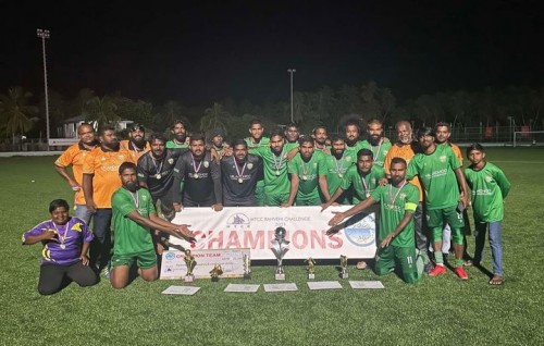 MTCC Rahvvehi Challenge ge champion kan NYG hoadhaifi