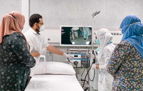 Equatorial Hospitalun endoscopy ge hidhumaiy dheyn fashaifi