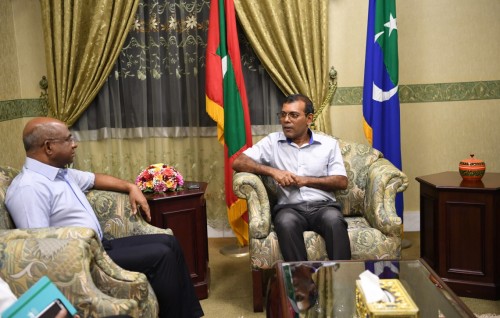 UNge aanmu majileehuge riyaasathu raajjein balahattaanee fahuruveri gaumehge gothugai: Majilis Raees