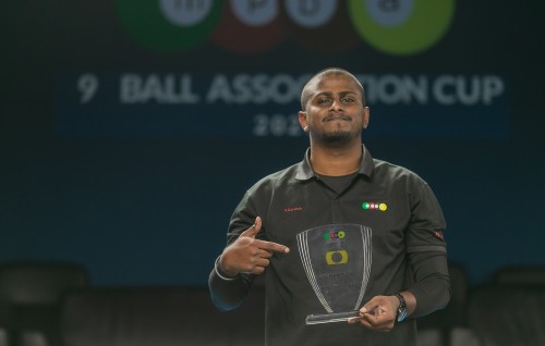MPBA ge 9 Ball Association Cup ge championkann Ahusan hoadhaifi