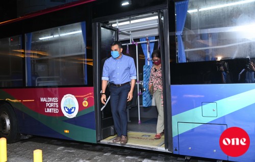 Vice President Inaugurates Bus Stop and Park Developed by STO