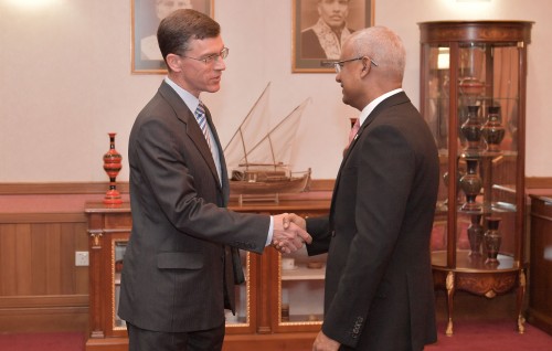 UK Ambassador makes farewell calls on President and Vice President