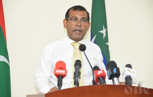 Raajje banguroot koh, fandiyaaru gethah corruption ge addaa thakah hedhee Yameen: Nasheed
