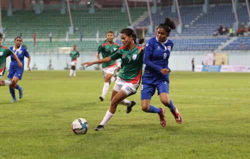 SAFF Women’s Championship: Furathama match gai Bangladesh athun Raajje balivejje