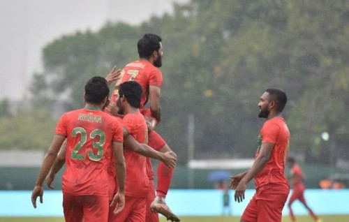 Four nations cup: Raajjeyn Bangladesh aa dhekolhah kulhey match honihiru dhuvahu