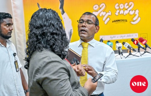 ONE Photo: Raees Nasheed noosverinaa bahdhalu kurehvun
