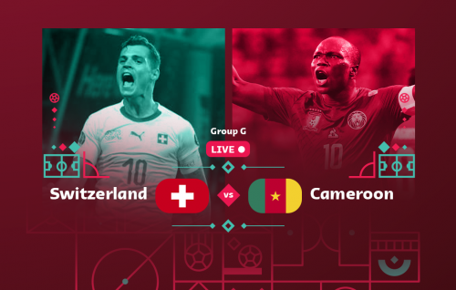 World Cup: Switzerland - Cameroon