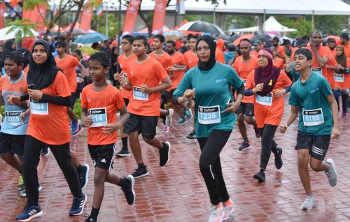 Dhiraagu road race ge hosting partner akah Urbanco