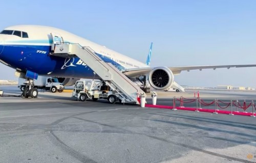 Boeing suspends 777X flight tests following part failure