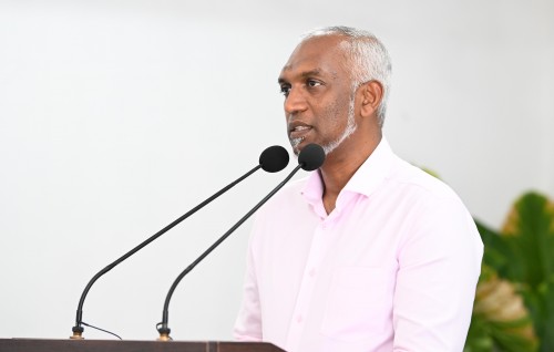 Inthihaabaa dhimaakoh kuree sarukaarun feshi mashroouthah huree huhtifai: Raees