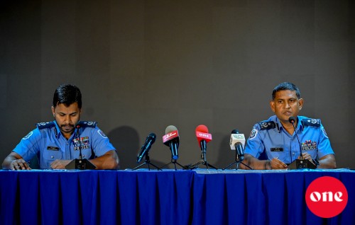 One Photo: Maldives Police Service in Noosverinnaa bahddhalu kurun