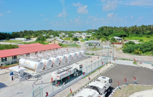 Maafaru Airport ge fuel farm beynun kuran fashaifi