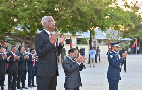 Qaumee dhuvahuge dhidhanegumuge haahssa ihthifaalugai Raees Solih baiverivevadaigenfi