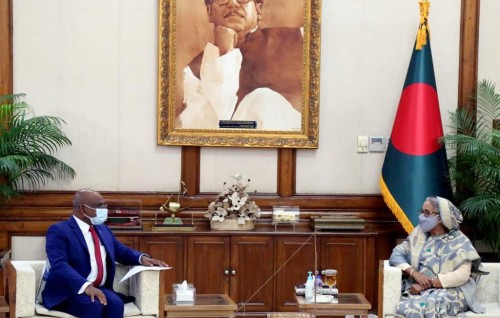 Minister Shahid, Bangladesh ge boduvazeeru Sheikh Hasina aa bahdhalu kurahvaifi