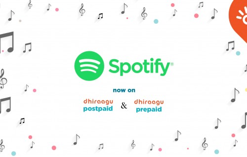 Dhiraagu customer innah spotify