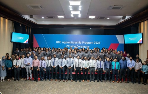 HDC ge Apprenticeship programme ge dhashun  72 zuvaanun thamreenukoh certificate dheefi