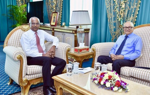 Raees Solih aai raees Maumoon miadhu bahddhalu kurahvvanee