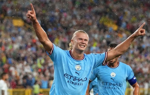 Haaland City jersey gai furathama goal, ekuverikamuge Clasico Barca ah