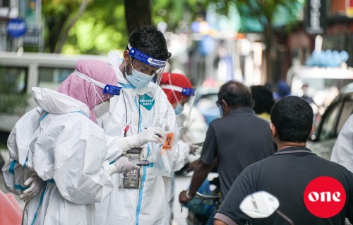 127 tested positive today, 26 from Male'