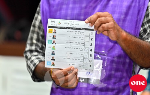 One Photo: Majilis inthihaabu ge vote gunun