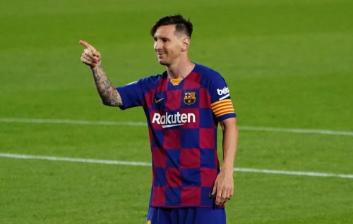 Messi ge 700 vana goal hama kuri iru Barcelona ah molheh nuvevunu