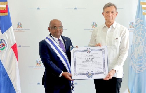 Shahidh ah Dominican Republic ge emme mathee nishaanuge izzaiy aruvaifi