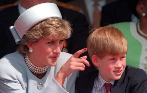 Prince Harry says he cried once after Diana death