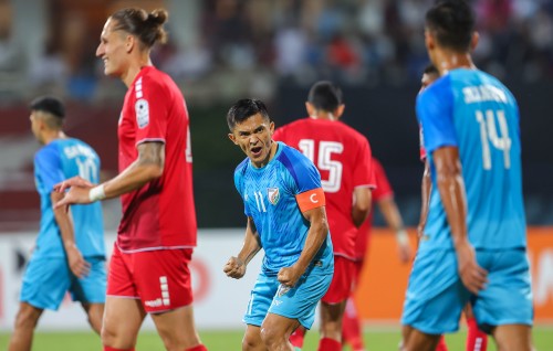 India in SAFF championship ah zuvaan team eh fonuvafaane