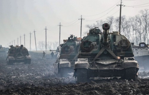 Russia in Ukraine ah hamalaadheyn fashaifi