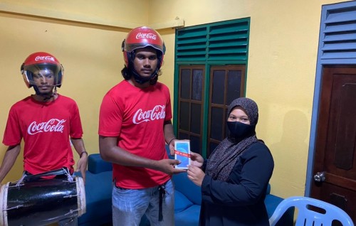 ''Coke, Food and Football'' promotion ge furathama buruge naseebuverin hovaifi