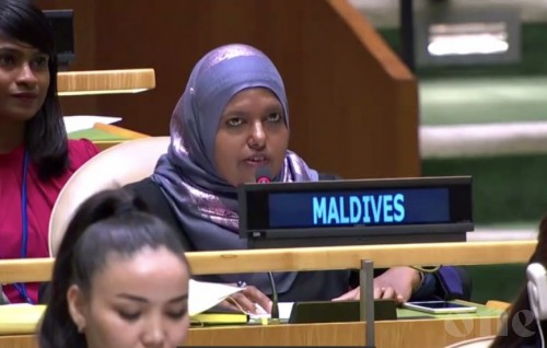 Minister Shidhatha: Maldives is behind in women’s roles in politics and law making