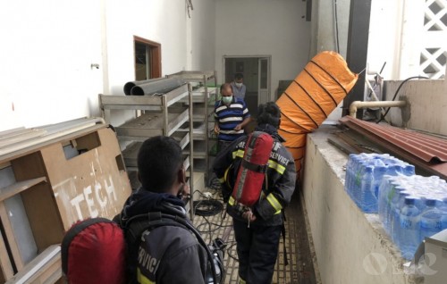 Patients transferred out of ER after smoke began rising