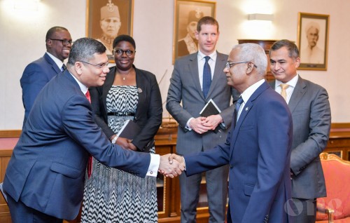 Commonwealth delegation on assessment mission calls on President Solih