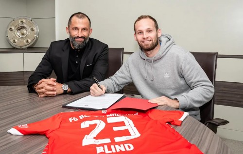 Netherlands ge defender Blind, hiley transfer ehgai Bayern ah