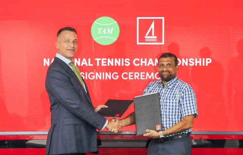 BML aai Tennis association ge partnership aakoffi