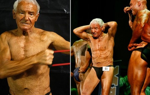 Miee dhuniyeyge emme muskulhi body builder, umurakee 90 aharu