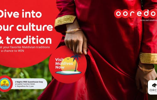 Raajjeyge reethikan promote kuraa campaign eh Ooredoo in iulaan koffi